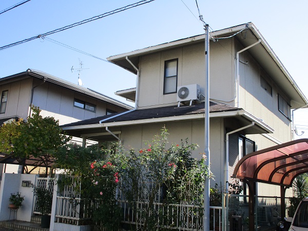 京都府城陽市　S様邸　外壁塗装・屋根塗装 (4)