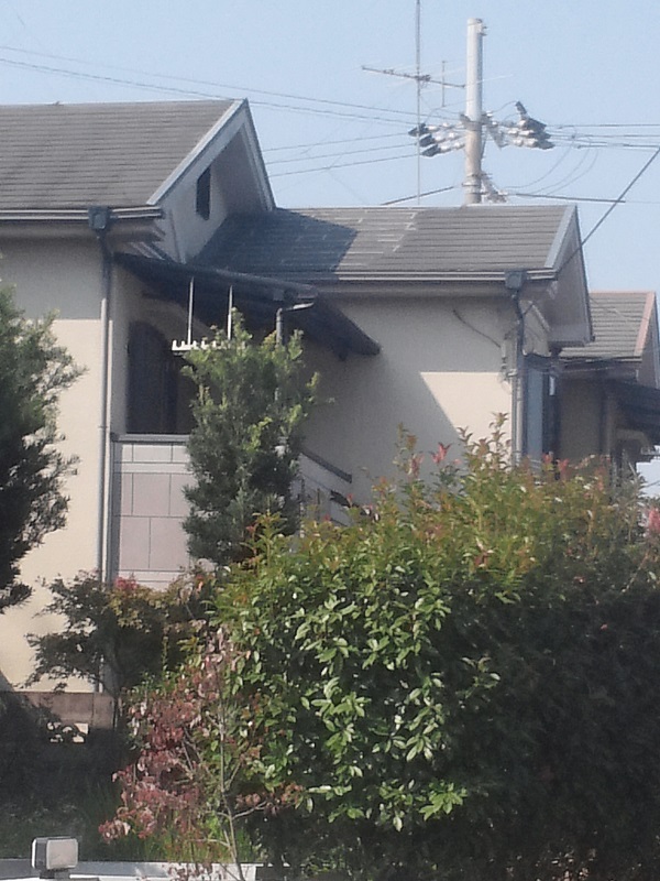 京都府宇治市　Y様邸　屋根塗装・外壁塗装 (1)